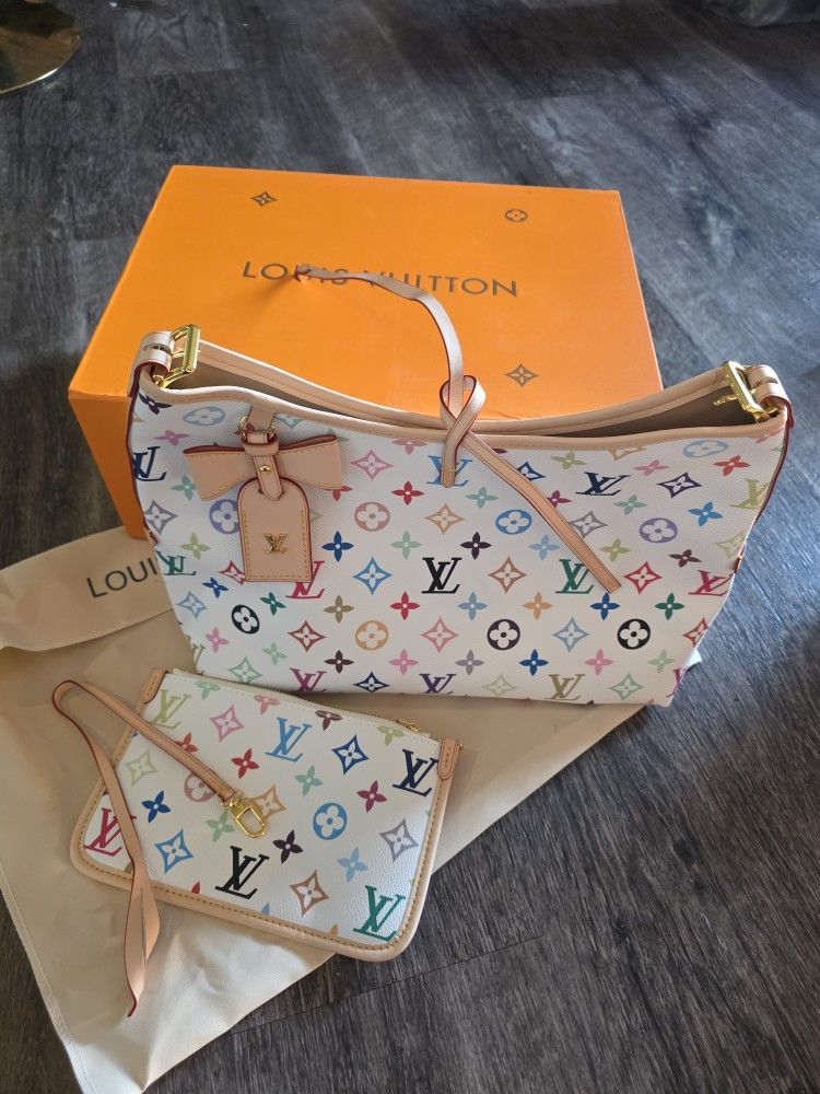 LV Murakami Carry All With Wristlet