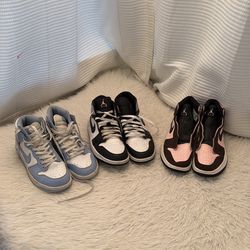 Three Nike Jordans Three Nike Jordans