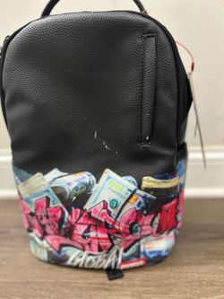Sprayground black and red bag