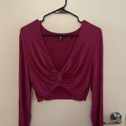 FRONT TWIST TOP — SHEIN ESSNCE PLUS SIZE — 2XL