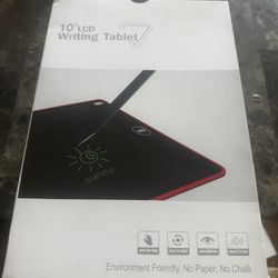 10” LCD WRITING TABLET 