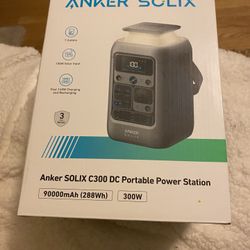 Anker Solix C300 Portable Power Station 