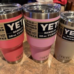 BRAND NEW YETI RAMBLERS