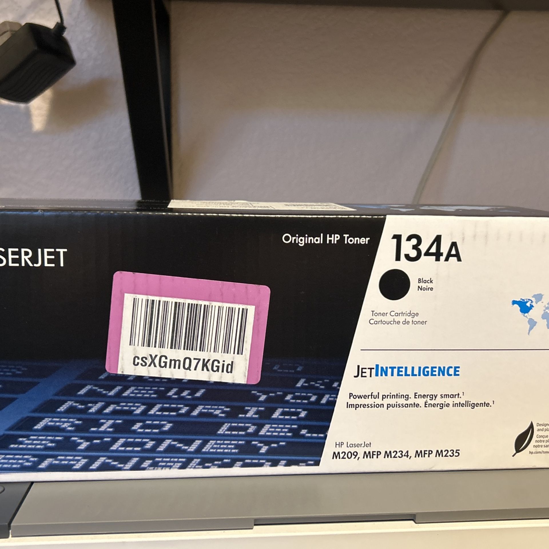 Brand New in Box Genuine HP Brand Laserjet Toner Cartridge
