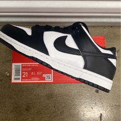 Nike Dunk Low PS - Panda - Size 2.5y