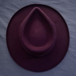 Echo Park Fedora Hat Maroon 