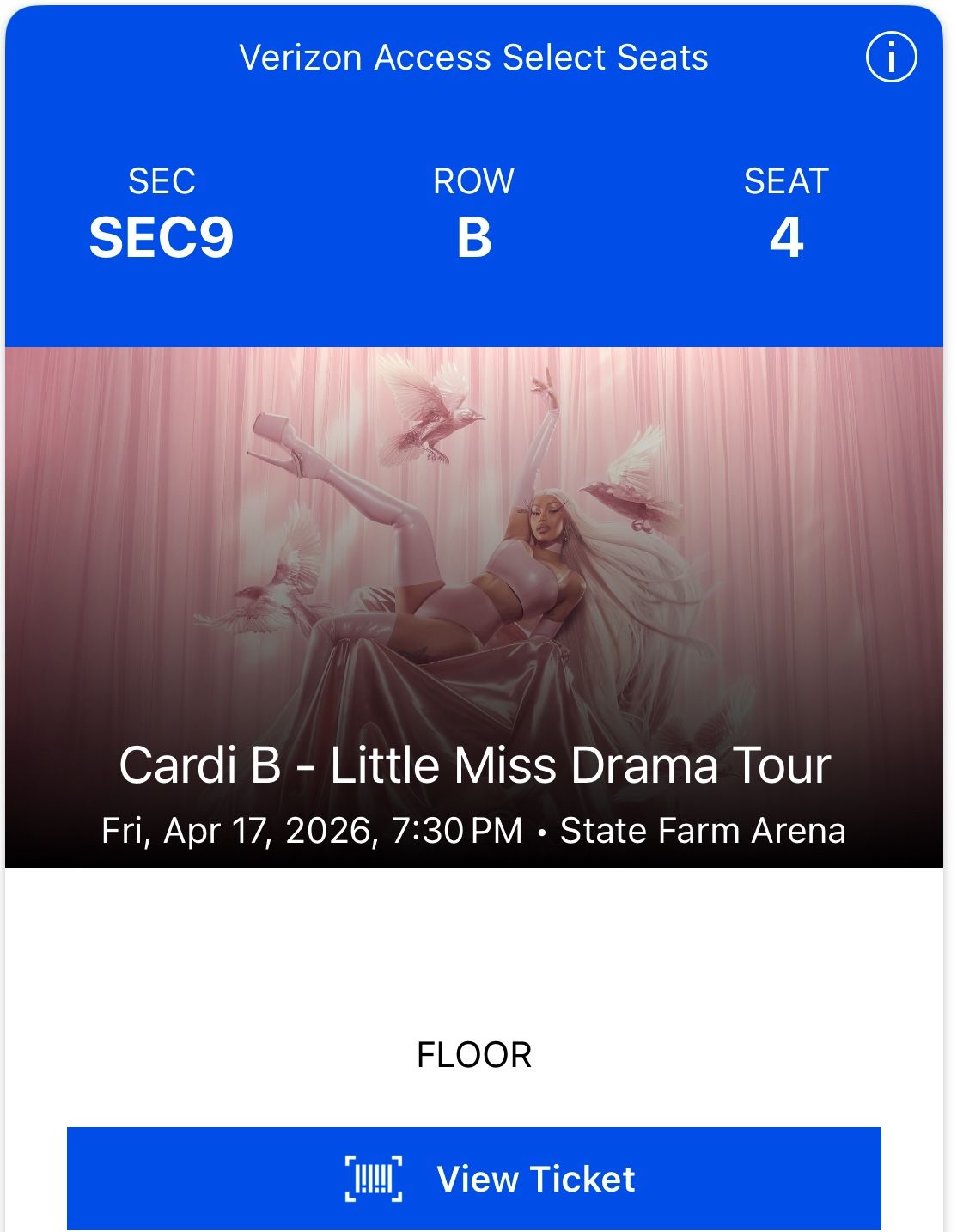 4 Cardi B Tickets
