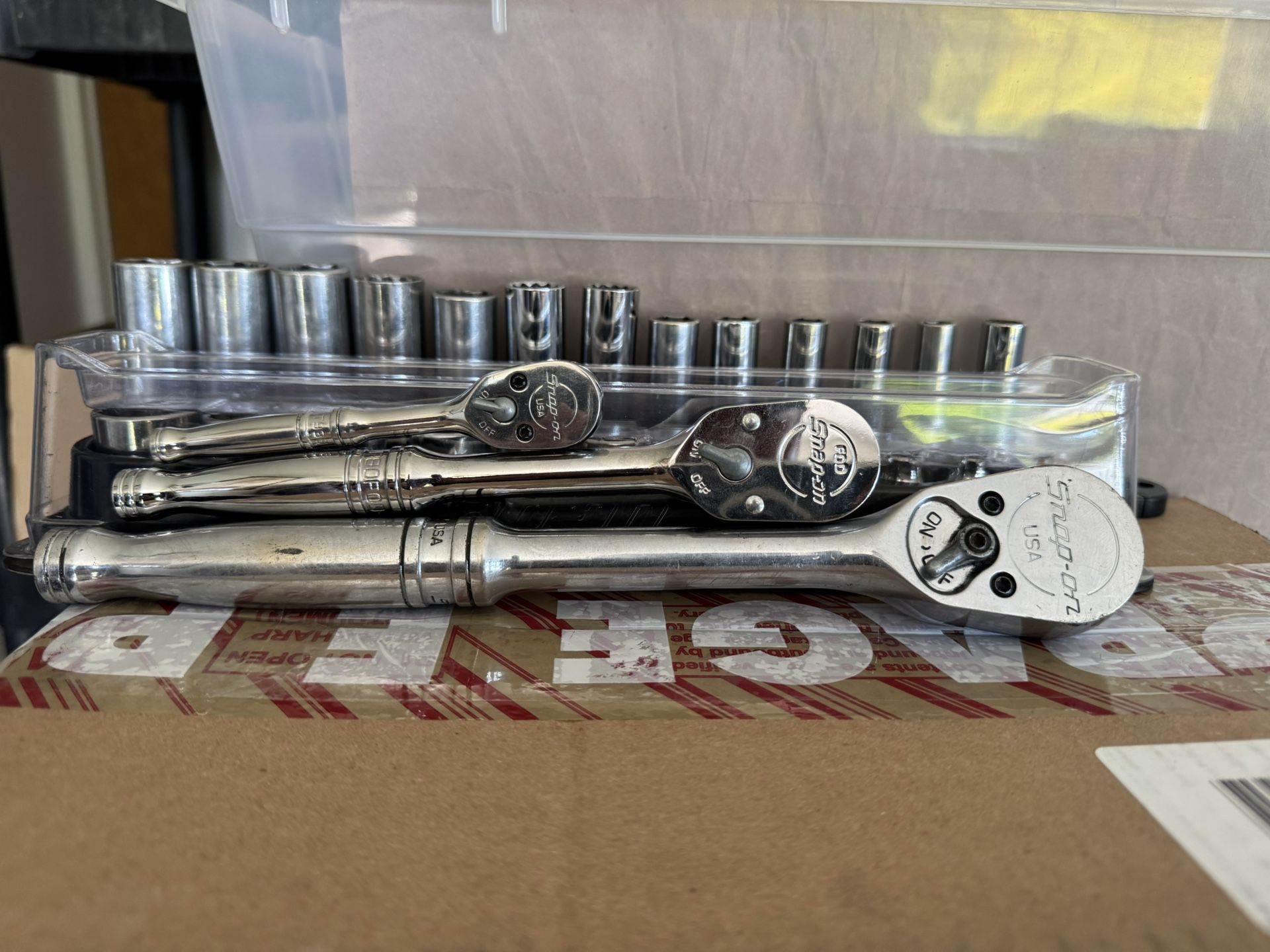 Snap On Ratchet Set 1/2,3/8,1/4