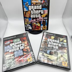 Grand Theft Auto Collection Brand New, Sealed