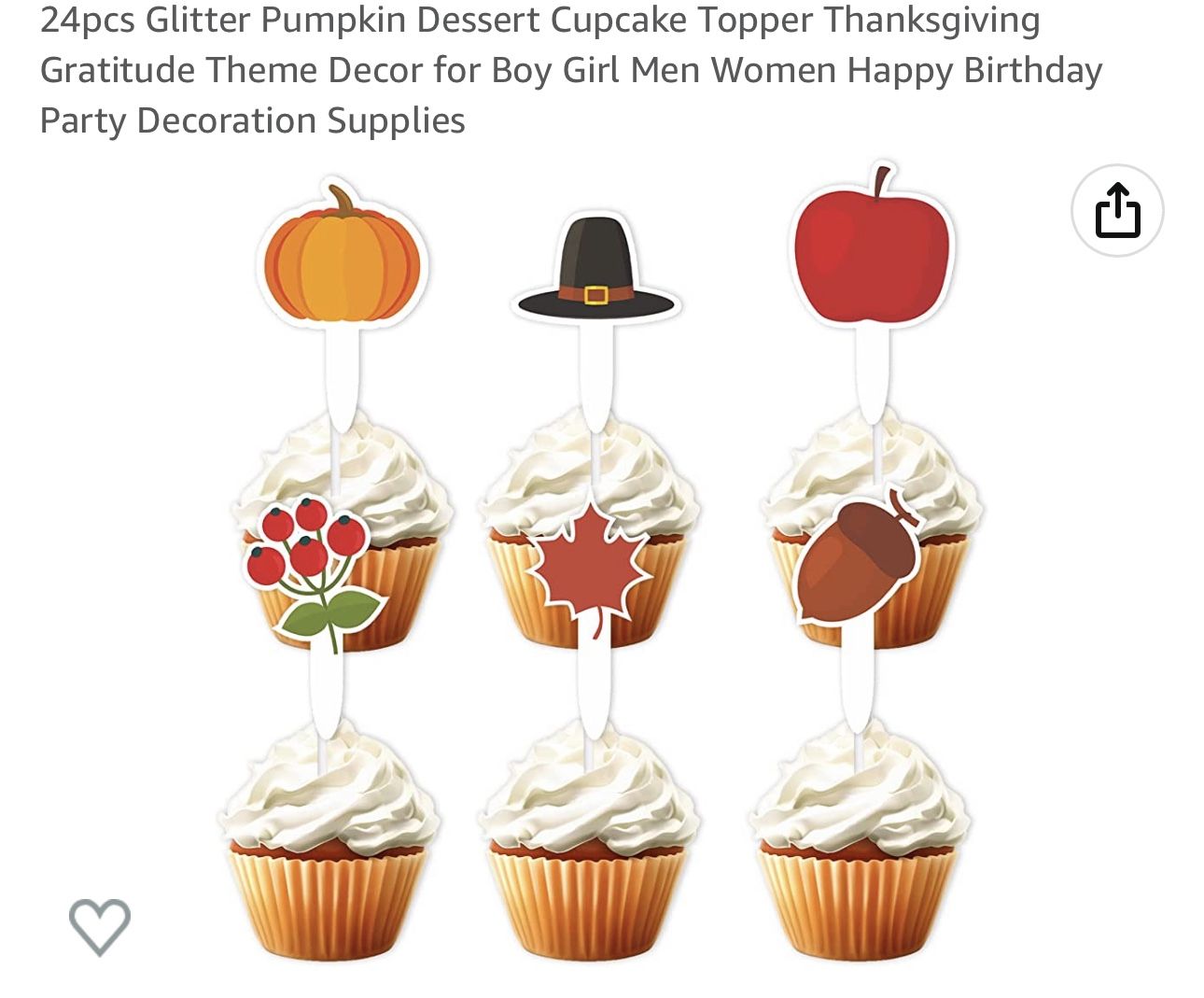 Cupcake Toppers