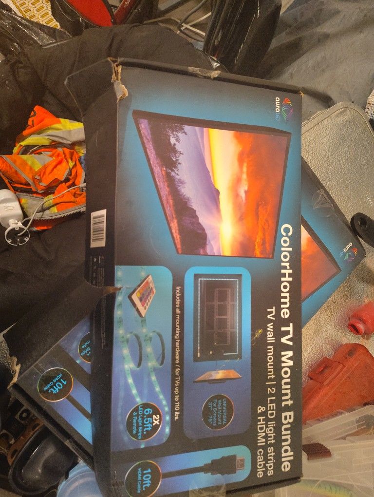 Brand New Aura Color Home TV Mount Bundles – NIB! 📦

