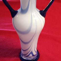 Vintage Double Handled Glass Vase
By Murano
Made in Italy
Appraised At : $75-$100