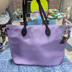 Purple Tote Bag 