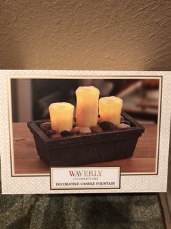 Waverly Decorative Candle Fountain **NEW**