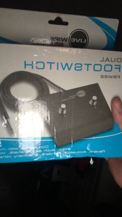 Live wire Dual Footswitch