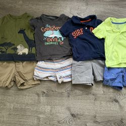 12 Months Shorts Sets For Boys