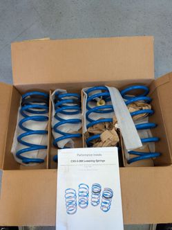 Lowering springs for 2019+ Mazda CX-5