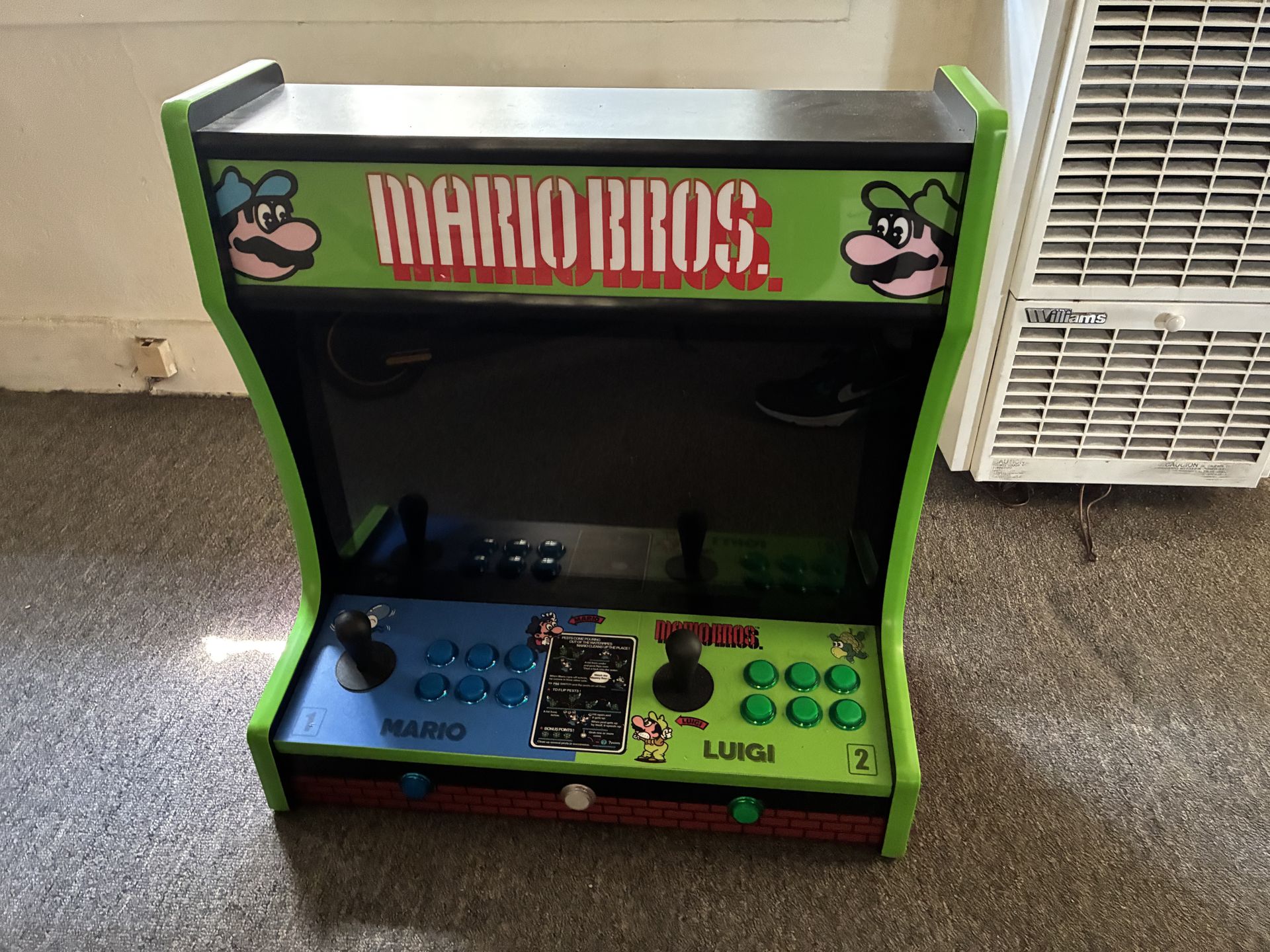 Custom mario bros arcade machine for Sale in Long Beach, CA - OfferUp