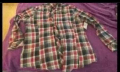 Womens flannel size xl brand new