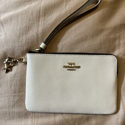 White Coach Wristlet