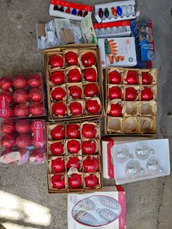 Christmas Ornaments and Lights