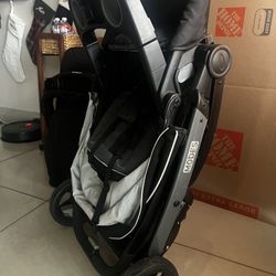 Graco Jogger Stroller – Black/Gray | Smooth Ride & Easy Fold