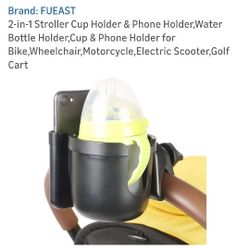 New In Box. Use For Stroller, Walker, Wheel Chair Etc. See Photos. Cash And Pickup Only