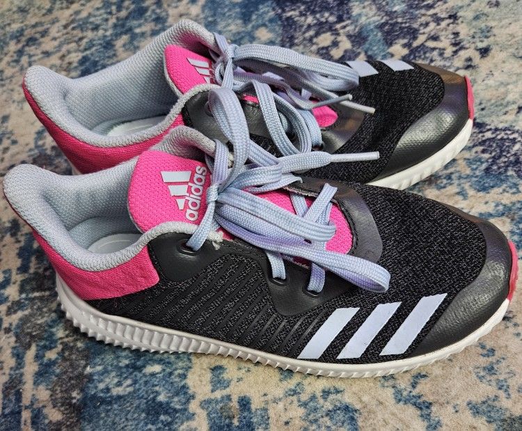 Girls Size 1 Adidas Shoes