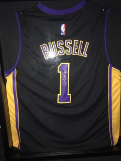 Autographed Russell jersey