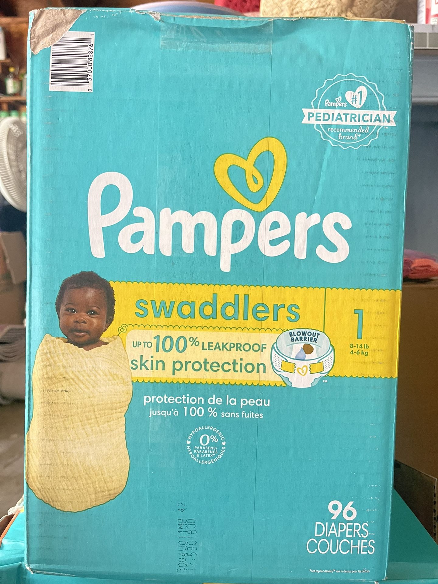 Pampers Swaddlers Size 1 