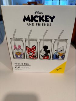 Disney glass cups