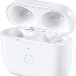 Compatible for AirPods 3rd Generation Charging Case Replacement, Wireless Air Pod 3 Charger Case with Bluetooth Pairing Without Earbuds, White