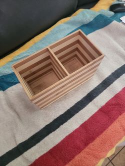 Bamboo storage box