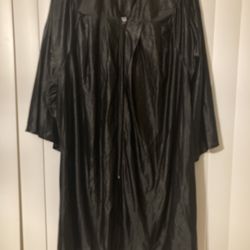 Graduation Mall Church Apparel Graduation Black Gown Size 39 4’6”-4’8”  Costume