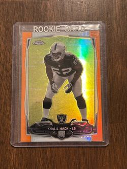 Khalil Mack Topps Chrome Rookie Card