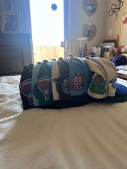 8 hats