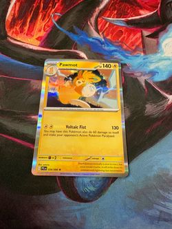 ⚡ Pokémon TCG – Pawmot Holo Rare #034/094 – Near Mint – Only $0.25! ⚡