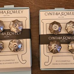 Two Boxes Of Drawer Pulls Set Of 4 NEW