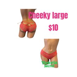 VS PANTY CHEEKY LARGE ❤️❤️