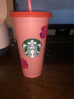 Custom Starbucks color changing cup