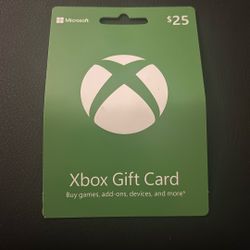 $25 Xbox Gift Card 