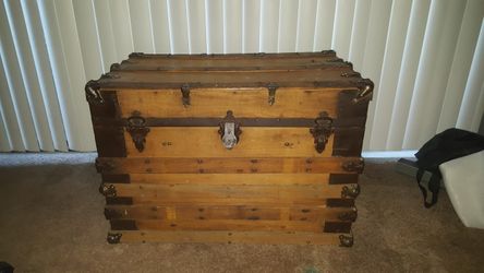 Wooden chest