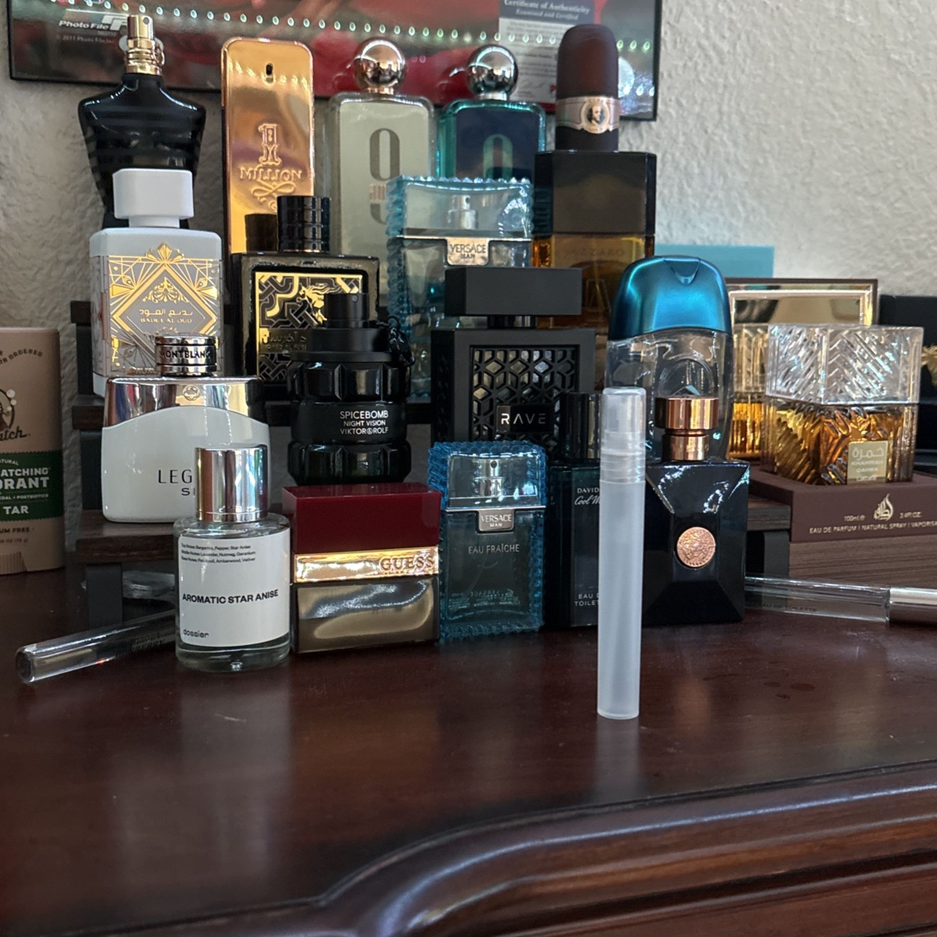 5 Random Cologne Samples 10ml