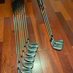 RH Ping G425 Black Dot Steel Reg flex 4-pw + Cleveland RTX4