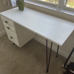 Rustic/Old White Desk