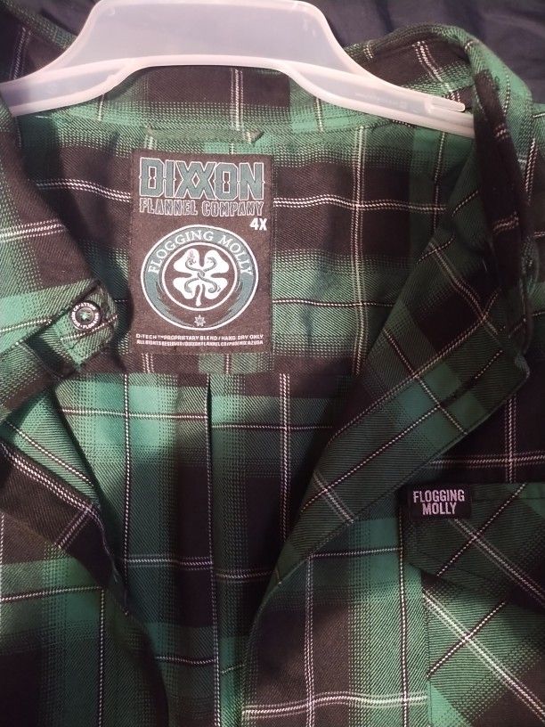 Flogging Molly 4xl Dixxon Shirt