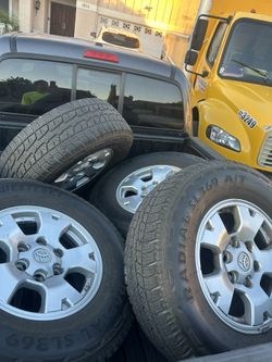 2nd Gen Tacoma TRD wheels. (16”)