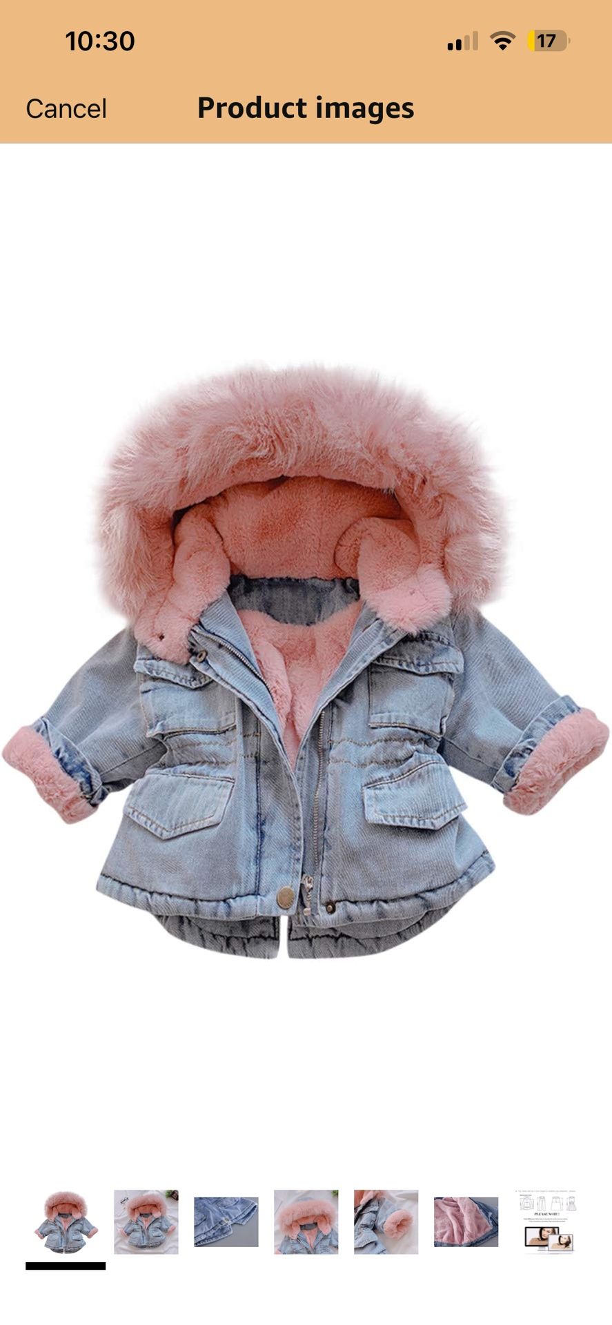Toddler Jean Jacket