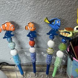Finding Nemo Beaded Pens