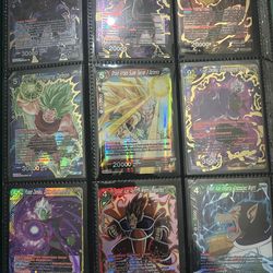 Dragon ball /one pice cards